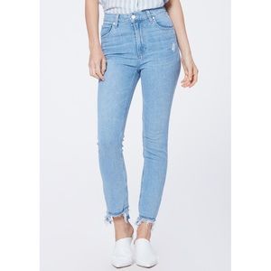 NWT Paige Sarah High Rise Straight Leg Jeans